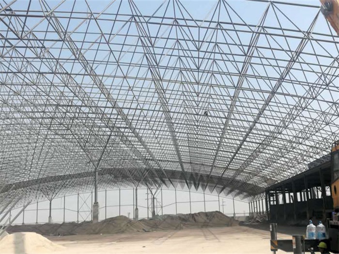 铜陵钢厂料仓网架工程